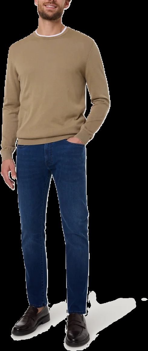 Klassische Straight-Leg Jeanshose aus Denim