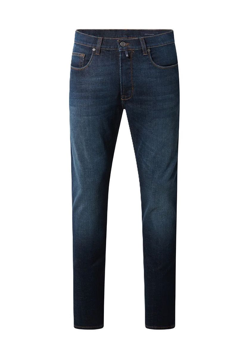 Klassische Straight-Leg Jeans mit dunkler Waschung