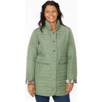 Leichte Wendesteppjacke mit Stehkragen