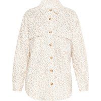 Hemdjacke mit Leopardenmuster