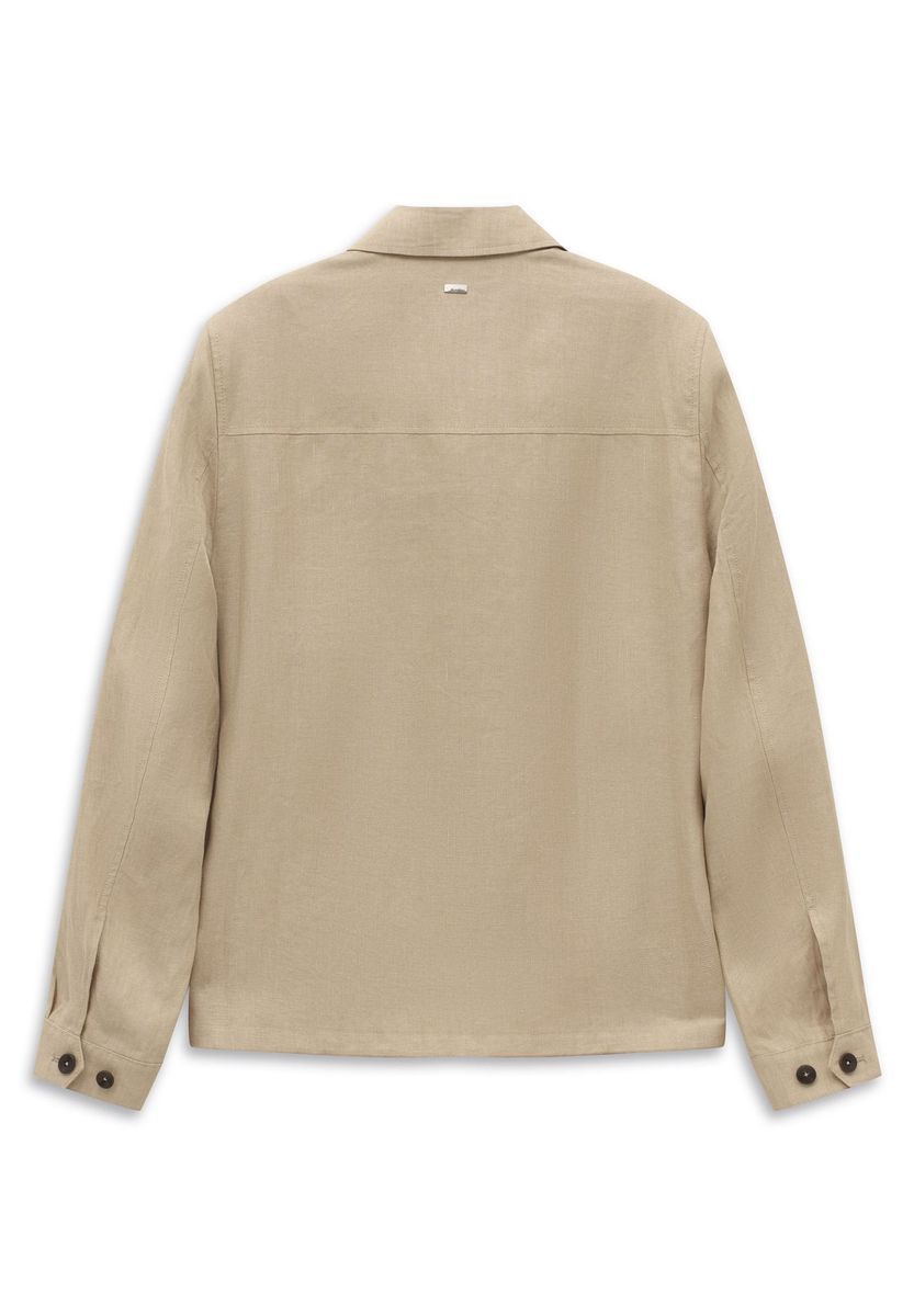 Leinenjacke mit Taschen für Herren