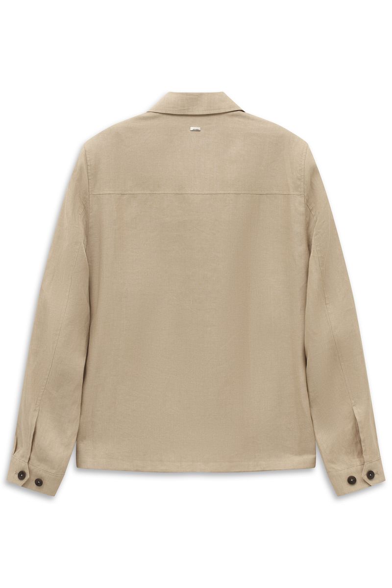Leinenjacke mit Taschen für Herren