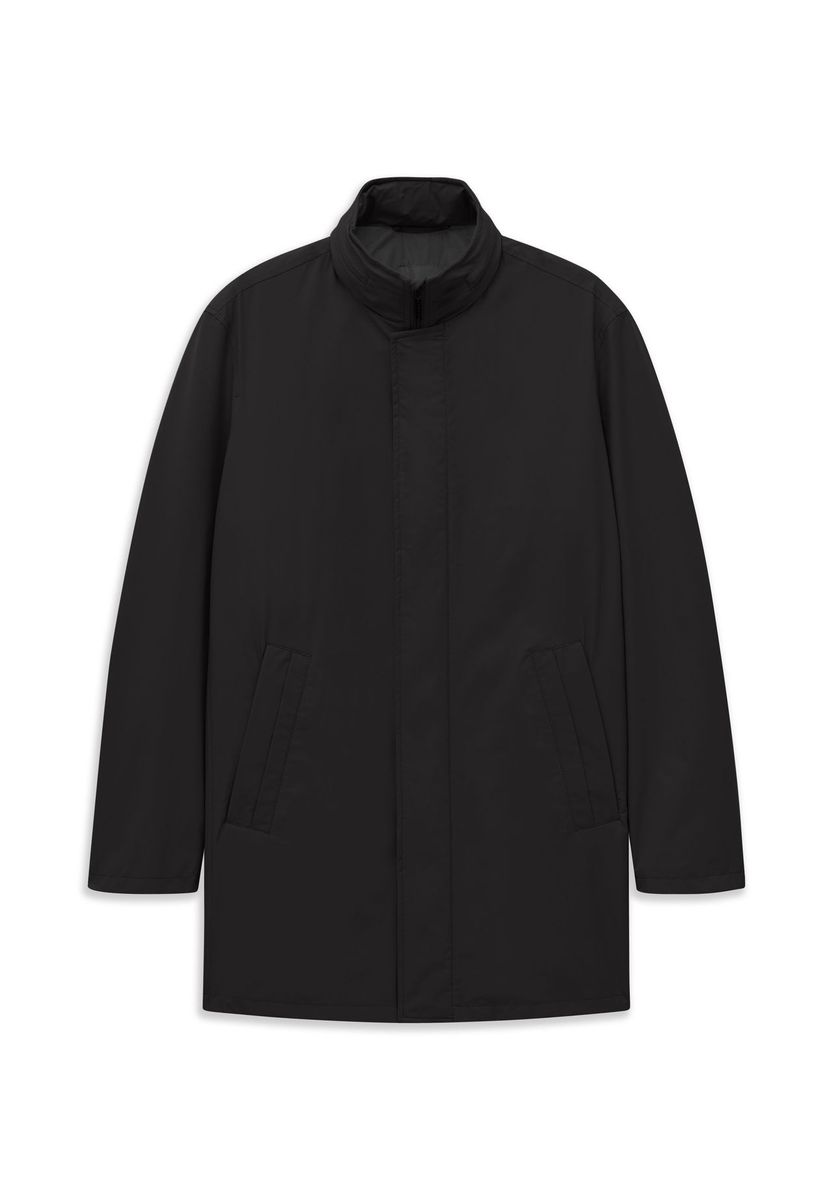 Wasserdichter Herrenmantel mit Stehkragen