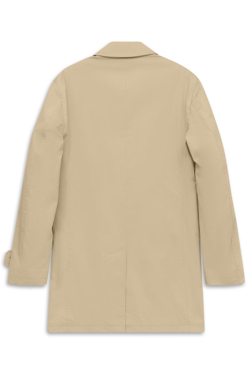 Wasserabweisender Baumwollmischung Trenchcoat