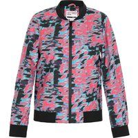 Sportliche Bomberjacke mit abstraktem Muster