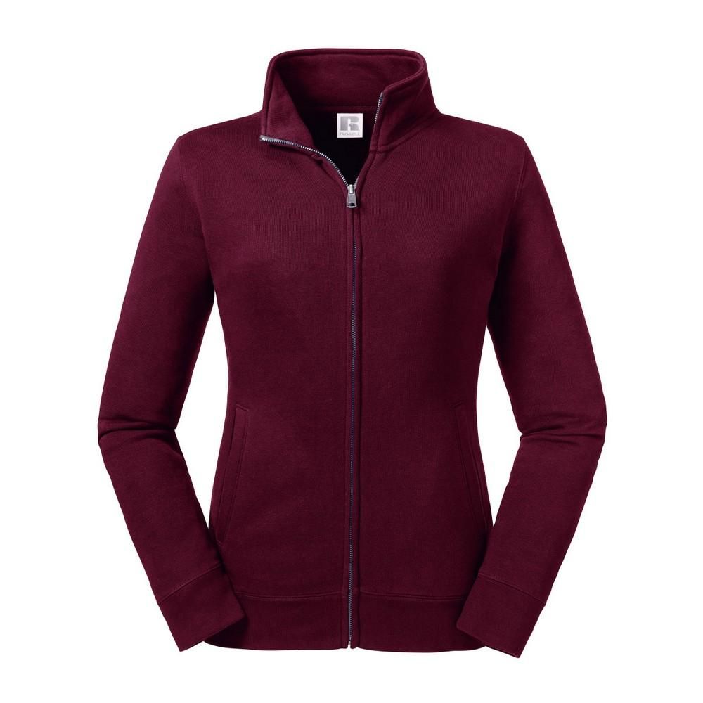 Taillierte Fleecejacke mit Reißverschluss