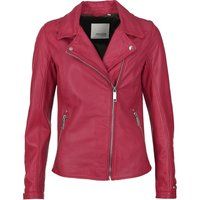 Asymmetrischer Taillierter Leder-Biker
