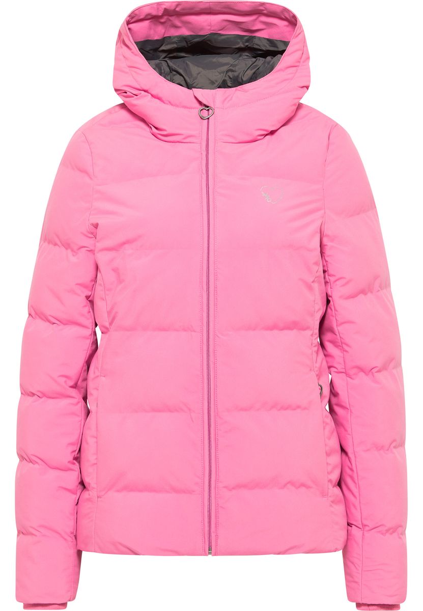 Gesteppte Winter-Pufferjacke mit Kapuze