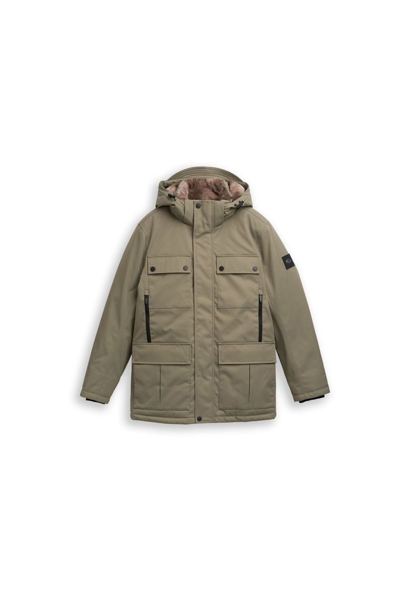 Herren Kapuzen-Parka Steppjacke