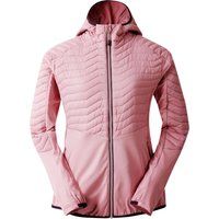 Gesteppte Hybridjacke mit Kapuze