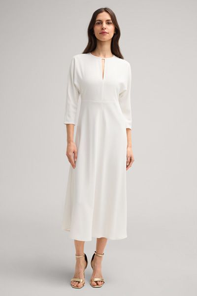 Elegantes Midikleid mit Schlüssellochausschnitt