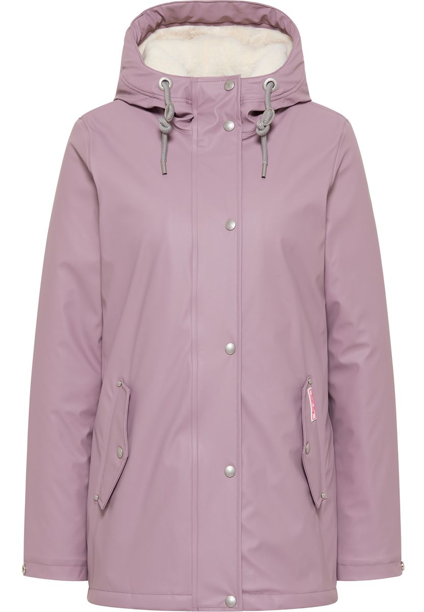 Fleece-gefütterter wasserdichter Regenparka