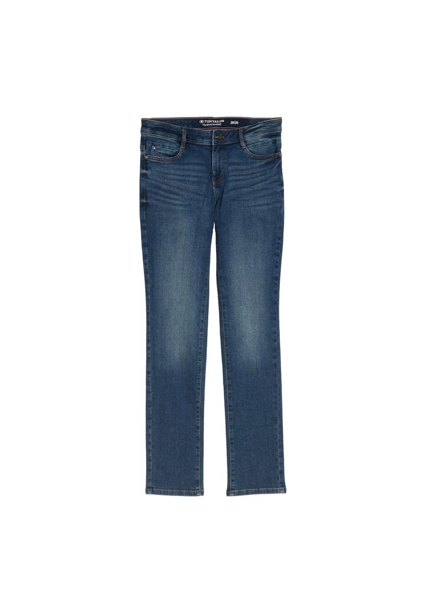 Five-Pocket Jeans mit geradem Bein