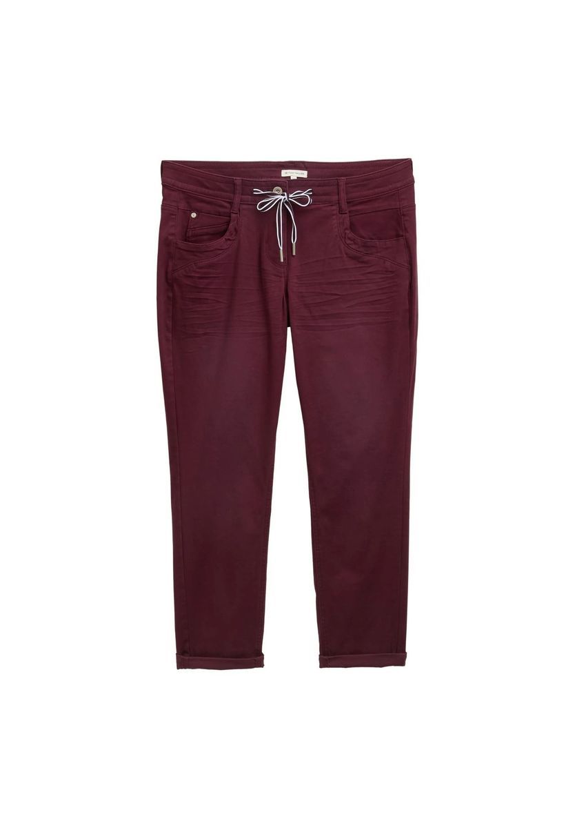 Stoffhose mit Tunnelzug und fünf Taschen