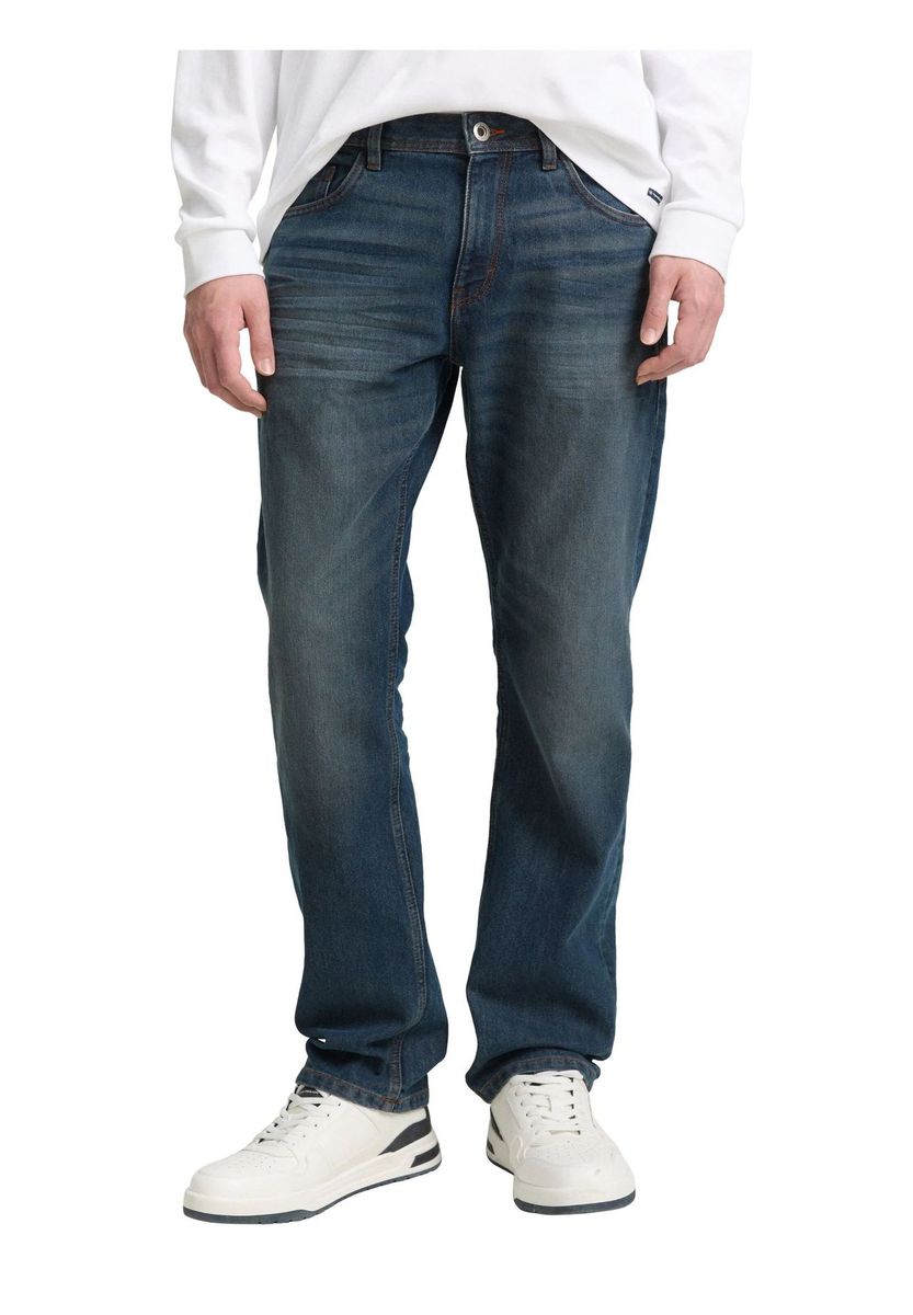 Herren Stretch Denim Jeans mit geradem Bein