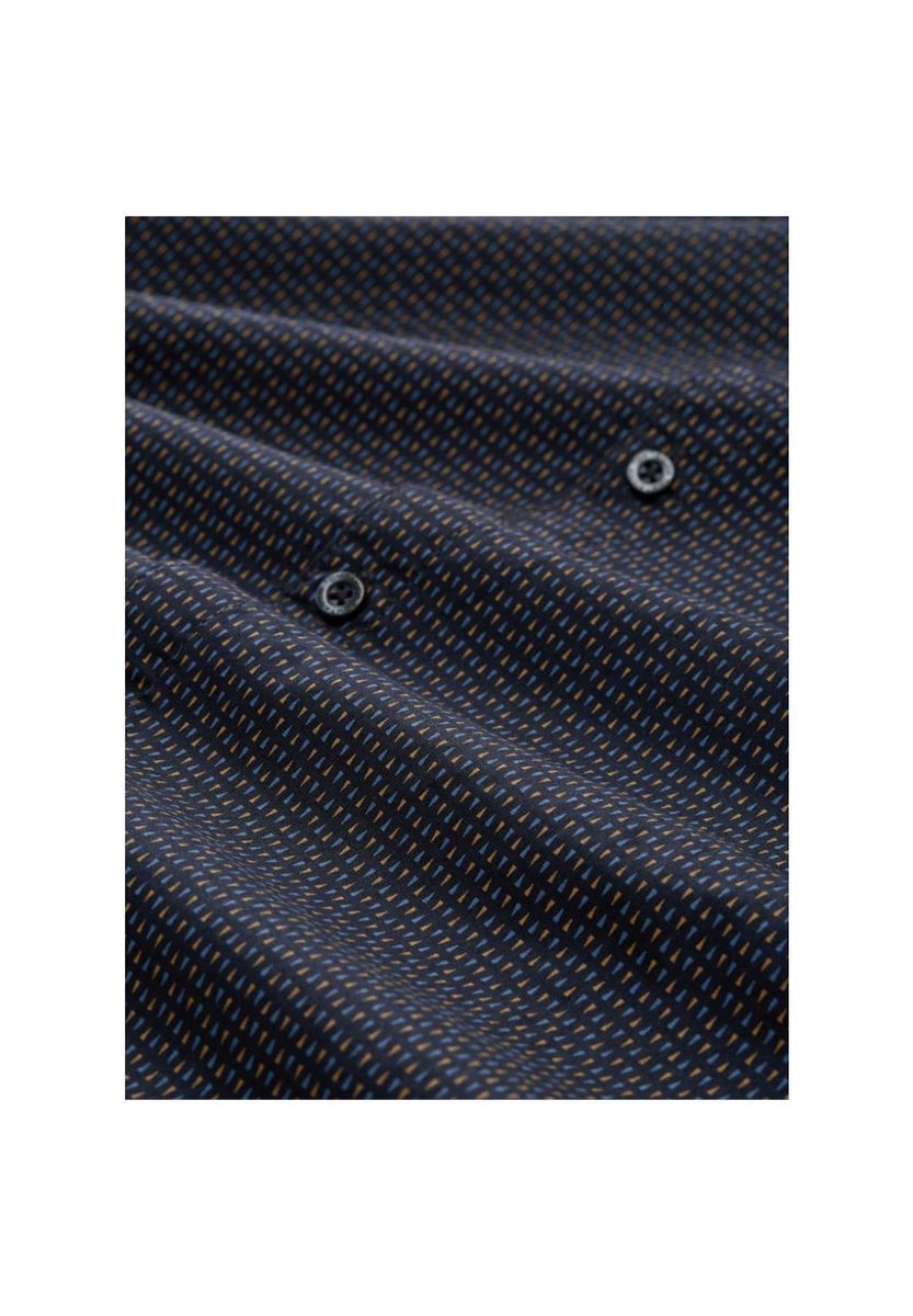 Figurbetontes Langarm Popeline Hemd