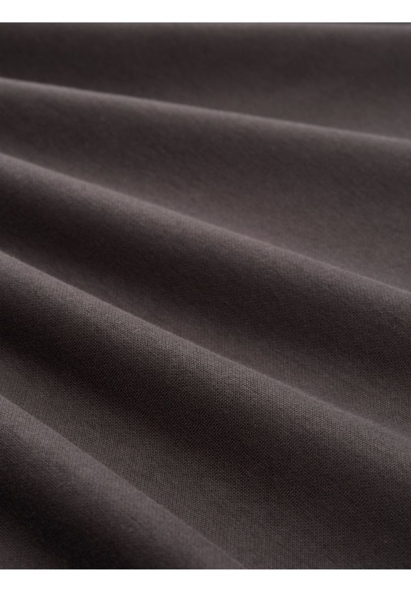 Klassisches Baumwoll-Sweatshirt mit Rundhalsausschnitt