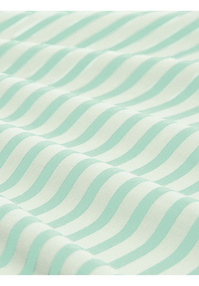 Gestreiftes Baumwoll-Langarmshirt