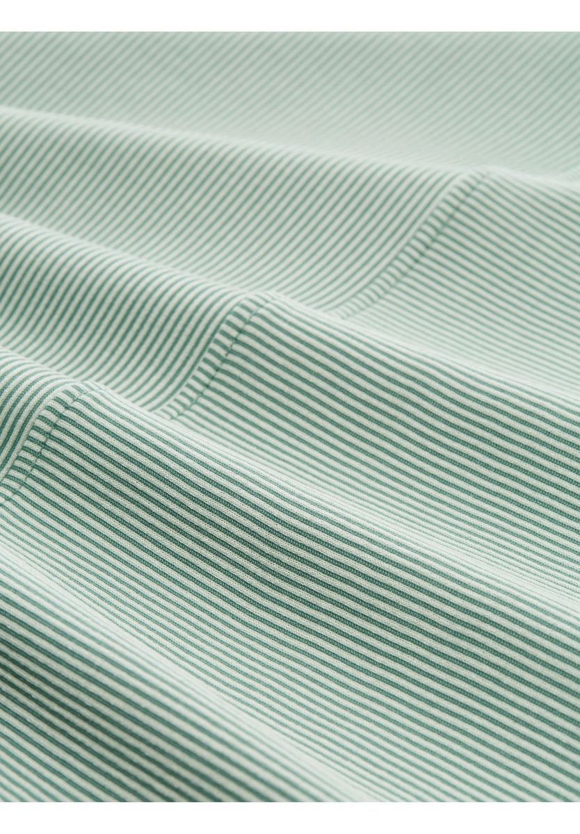 Locker geschnittenes Langarmshirt mit Bindeärmeln