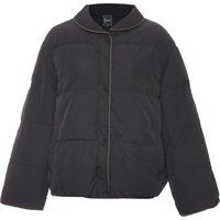Gesteppte Pufferjacke mit abgerundetem Kragen