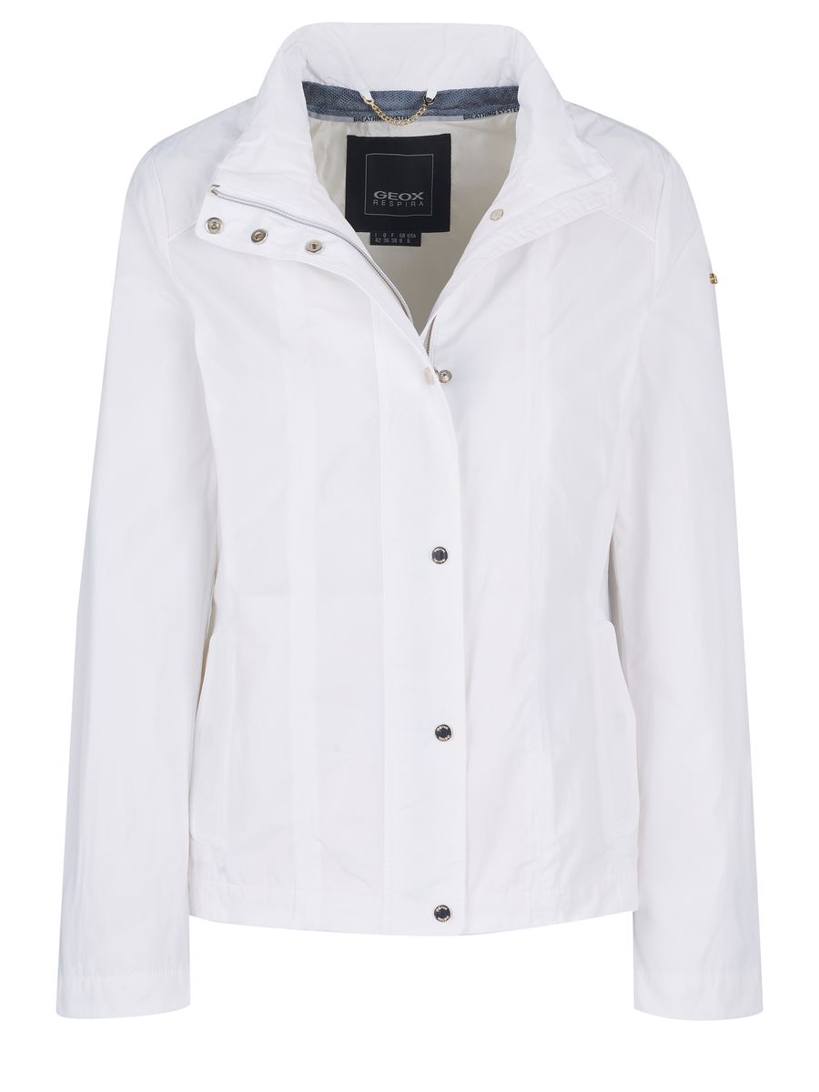 Leichte taillierte Jacke mit Stehkragen