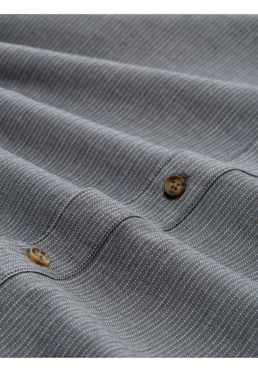 Herren Langarm Button-Down Hemd