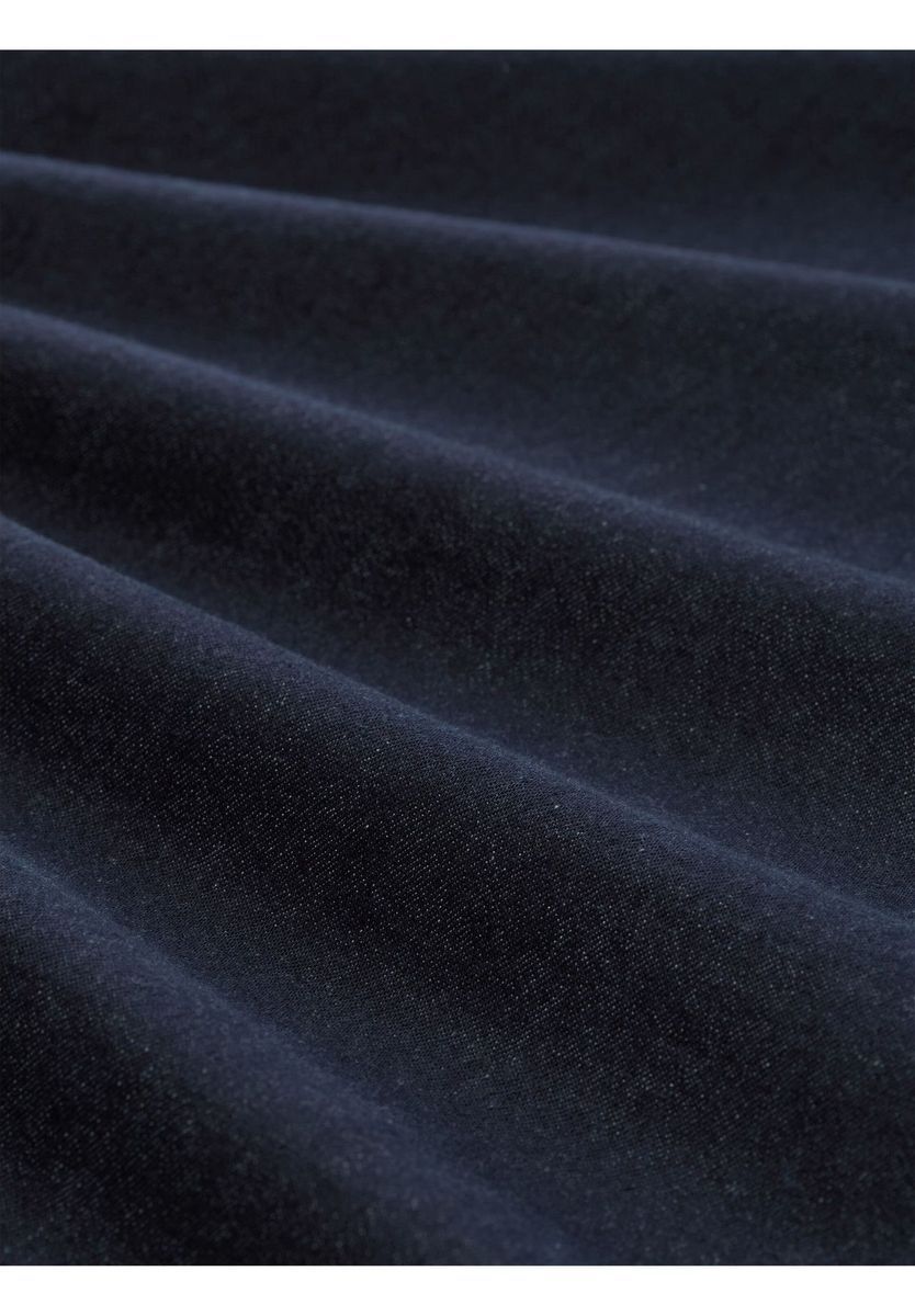 Jeanshemdkleid mit aufgesetzten Taschen