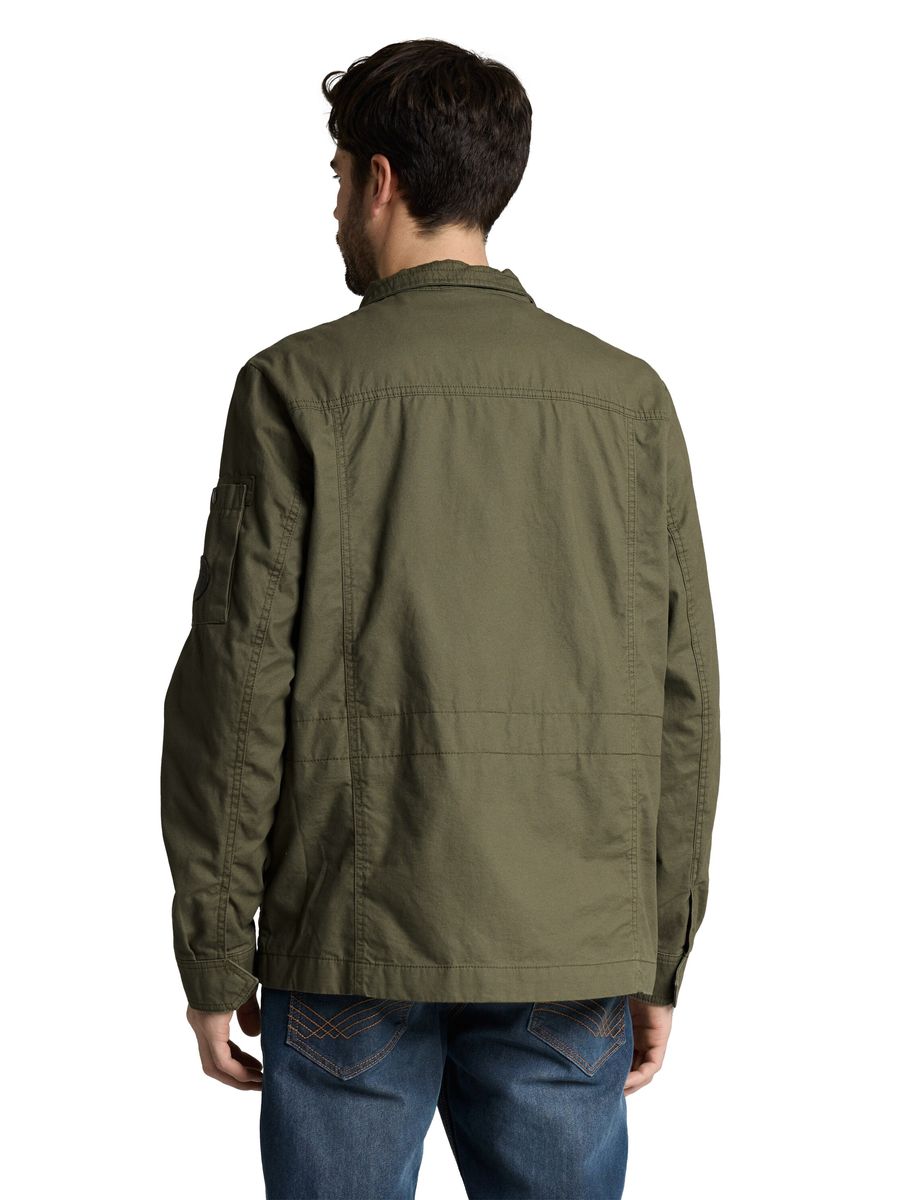 Klassische Baumwoll-Feldjacke mit Taschen