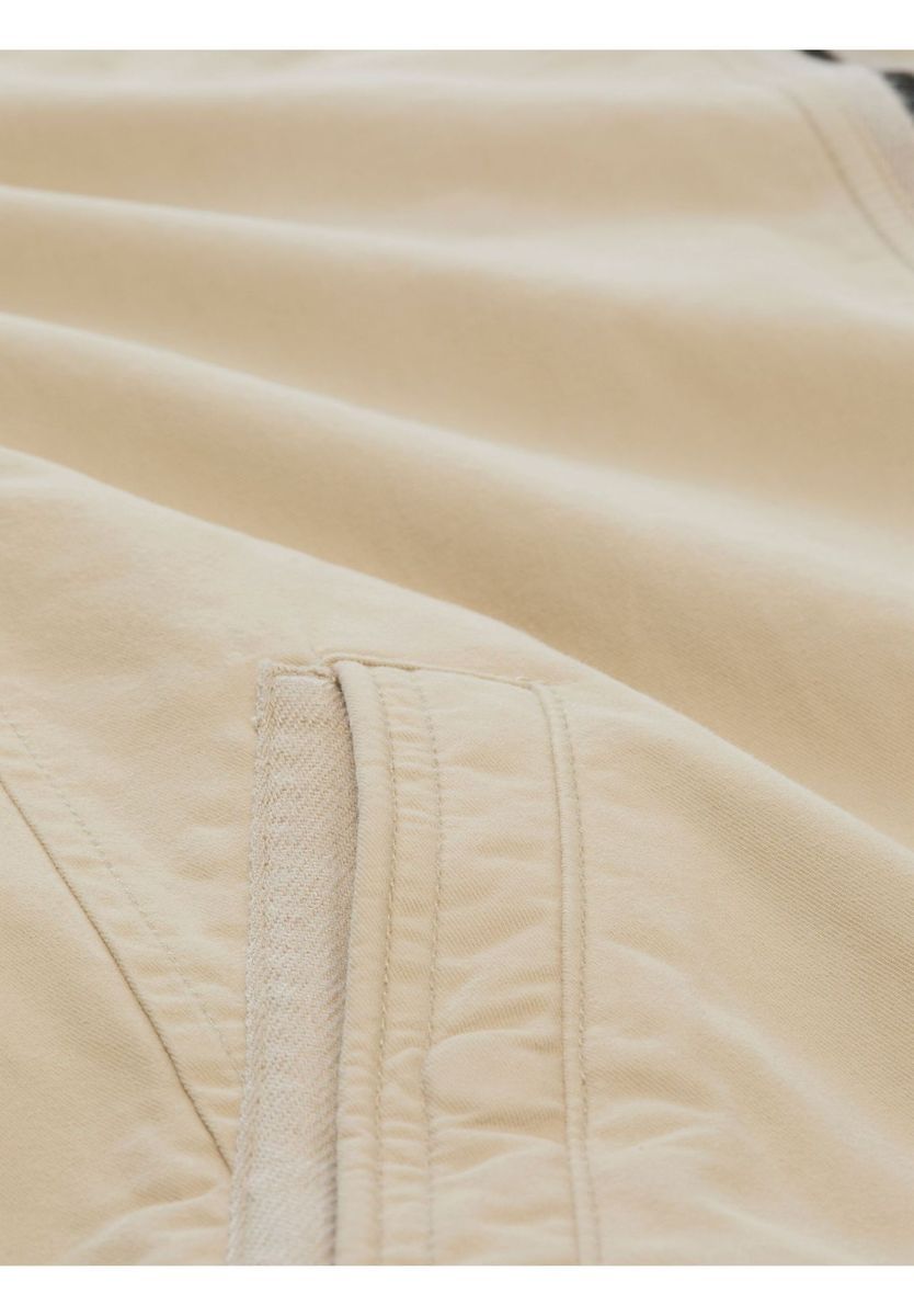 Lässige Baumwolljacke mit Reißverschluss