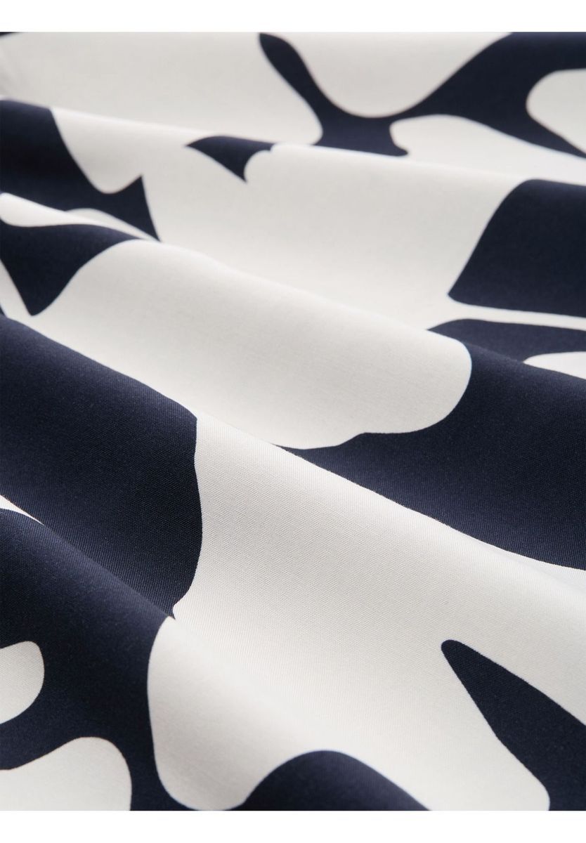 T-Shirt mit Blumenmuster und lockerer Passform