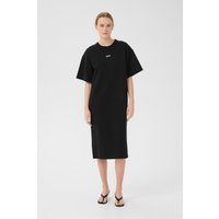 Oversize Midi-Jerseykleid mit Seitenschlitzen