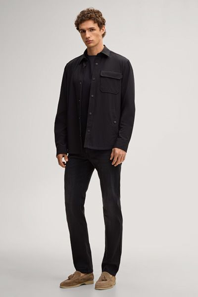 Vielseitiges Overshirt mit Druckknöpfen