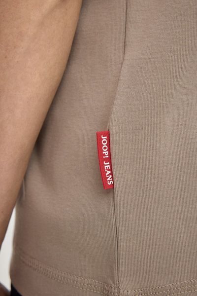 Joop! Jeans Ciarlan Sandbeige Baumwoll Oversize T-Shirt