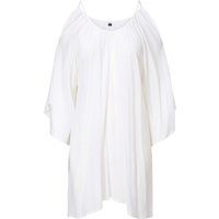 Luftige Cold-Shoulder Strandtunika