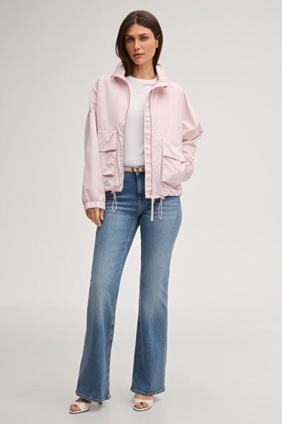 Weißes Baumwoll-T-Shirt mit Strass-Logo Rundhals-T-Shirt