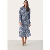 Hemdblusenkleid mit geometrischem Print