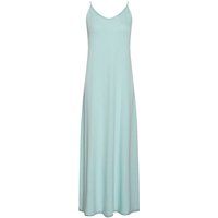 Maxi-Trägerkleid mit überkreuztem Rücken