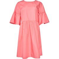 A-Linien-Kleid mit Volantärmeln