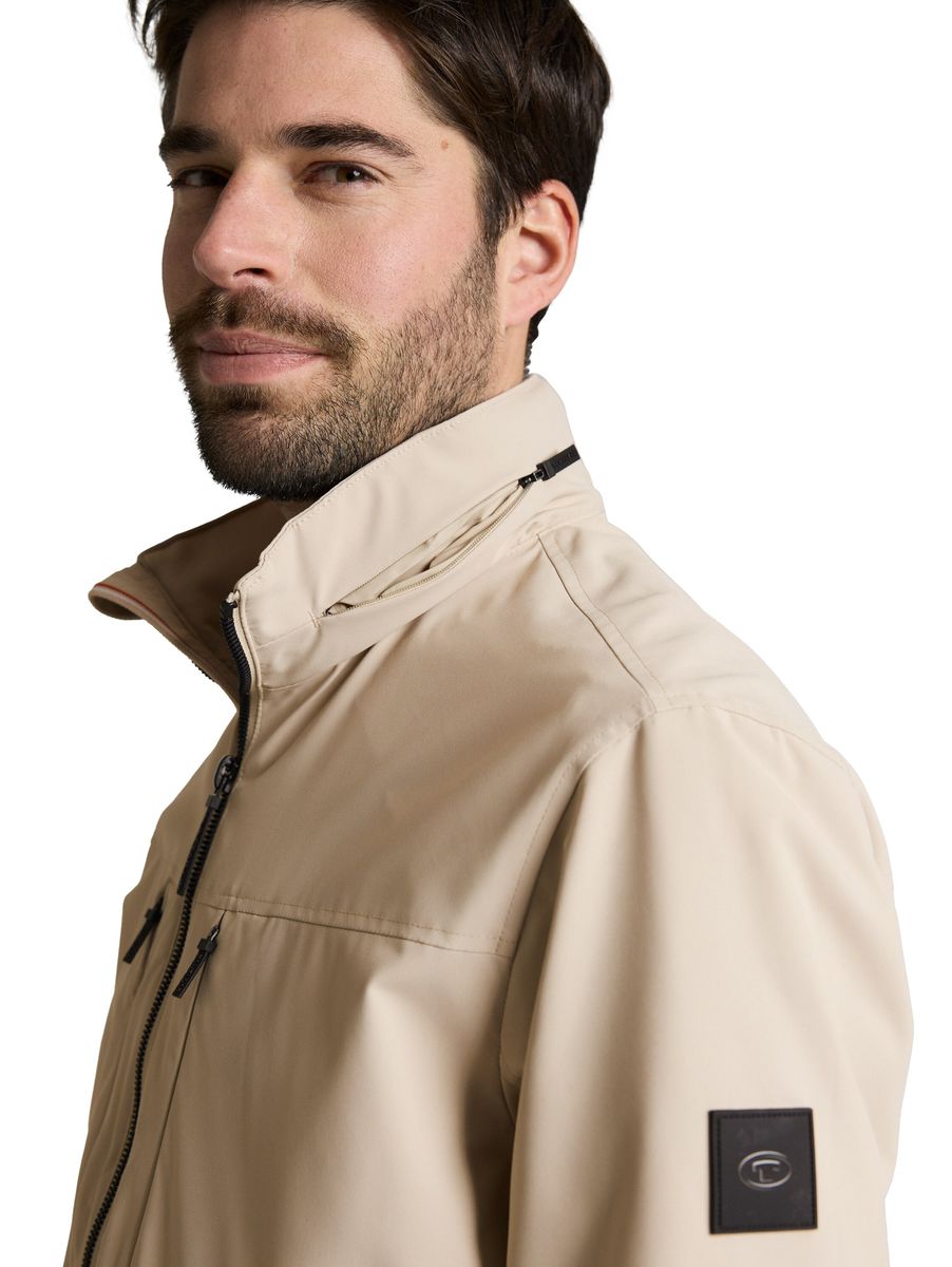 TOM TAILOR Blouson, wasserabweisend, für Herren, beige, M