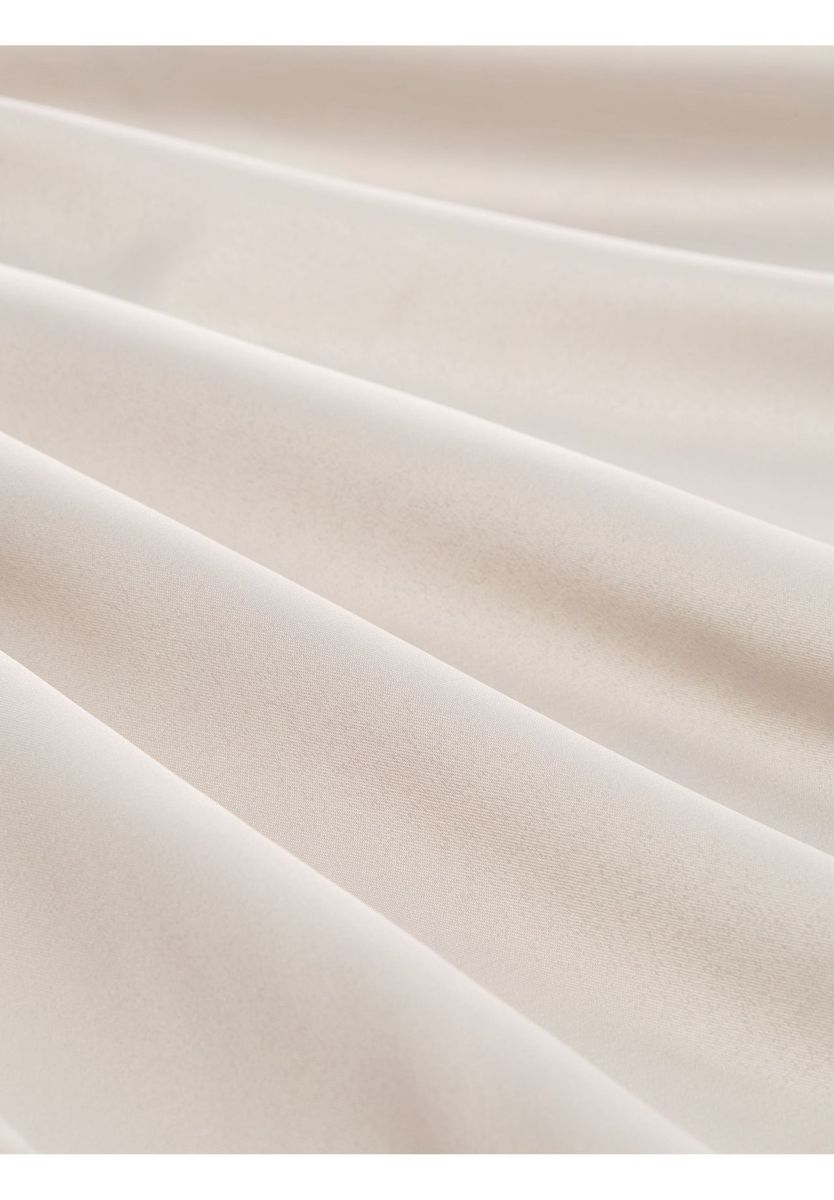 Satin-Blouson mit Stehkragen