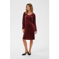 Feminines Samtkleid in Shift-Form