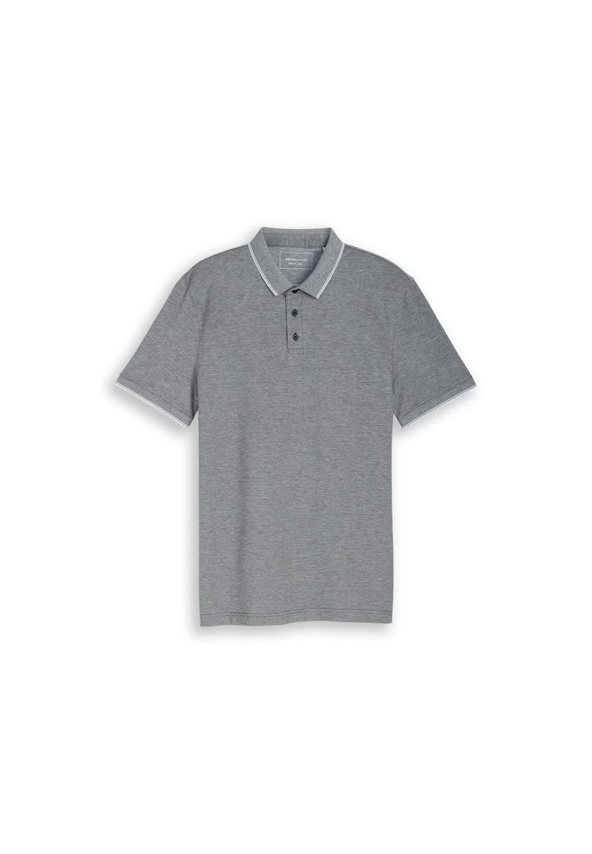 Klassisches Baumwoll-Piqué Poloshirt