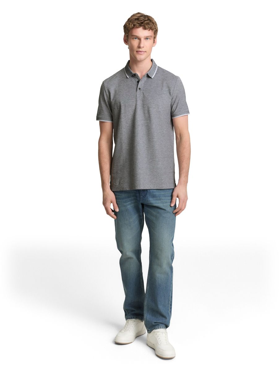 Klassisches Baumwoll-Piqué Poloshirt