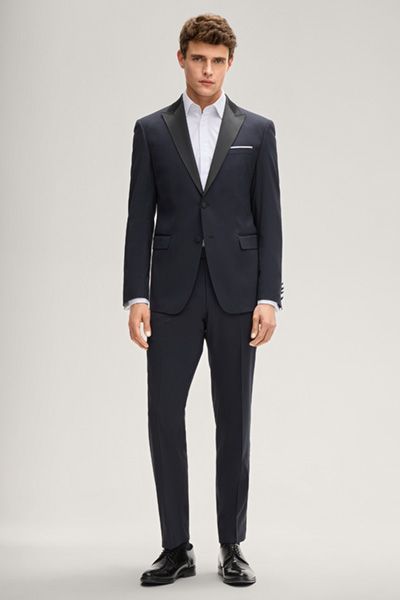 Elegantes marineblaues Dinner-Sakko für den Abend