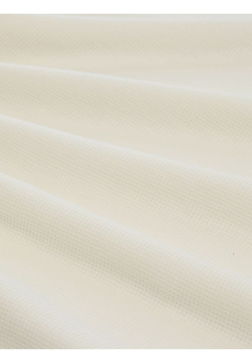 Piqué-Polohemd mit Waffelstruktur, lockere Passform