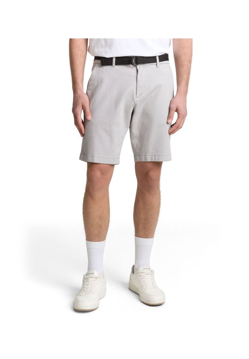 Herren Chino Bermuda Shorts mit Gürtel