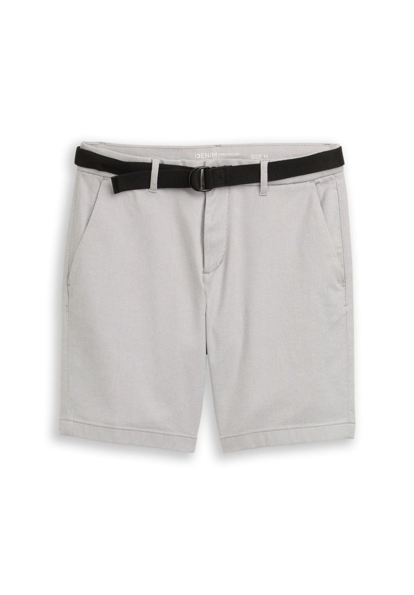 Herren Chino Bermuda Shorts mit Gürtel