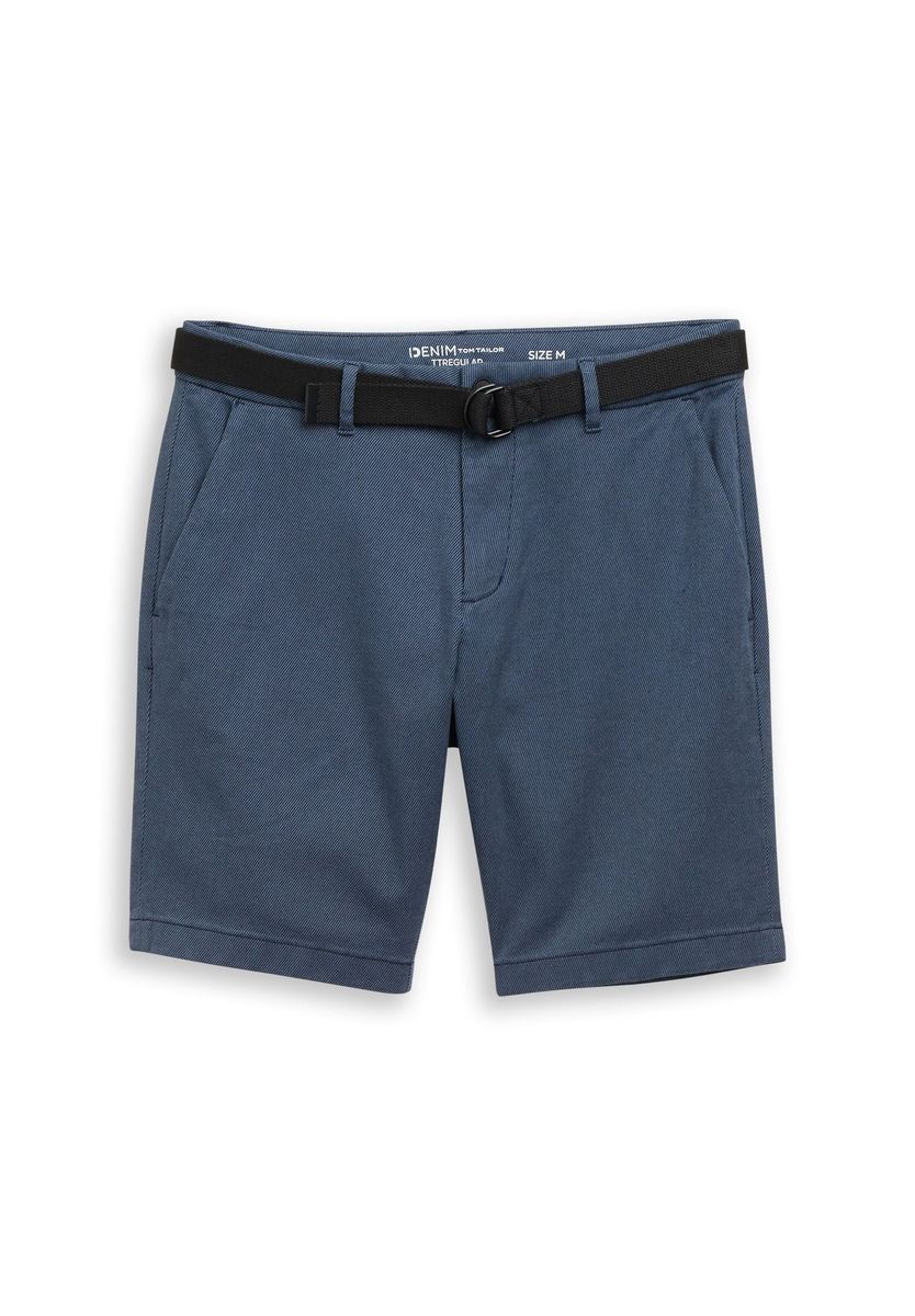 Klassische Chino-Shorts mit geradem Schnitt