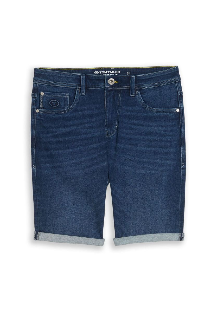 Herren Denim Bermuda Shorts Five-Pocket