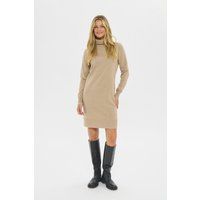 Klassisches Rollkragen-Strickkleid